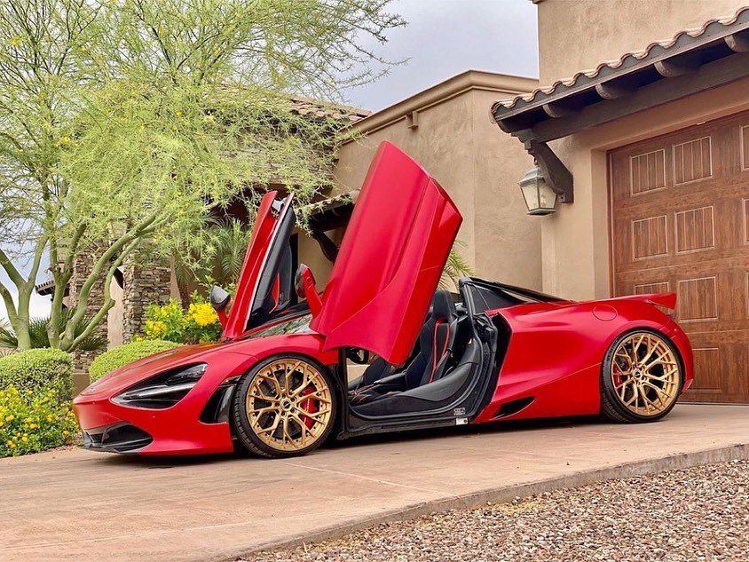 McLaren 720S wrapped by our Scottsdale shop.