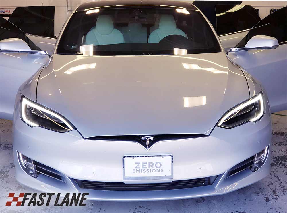 Tesla Window Tint & Clear Bra - No-Seam Panoramic Roof Tint